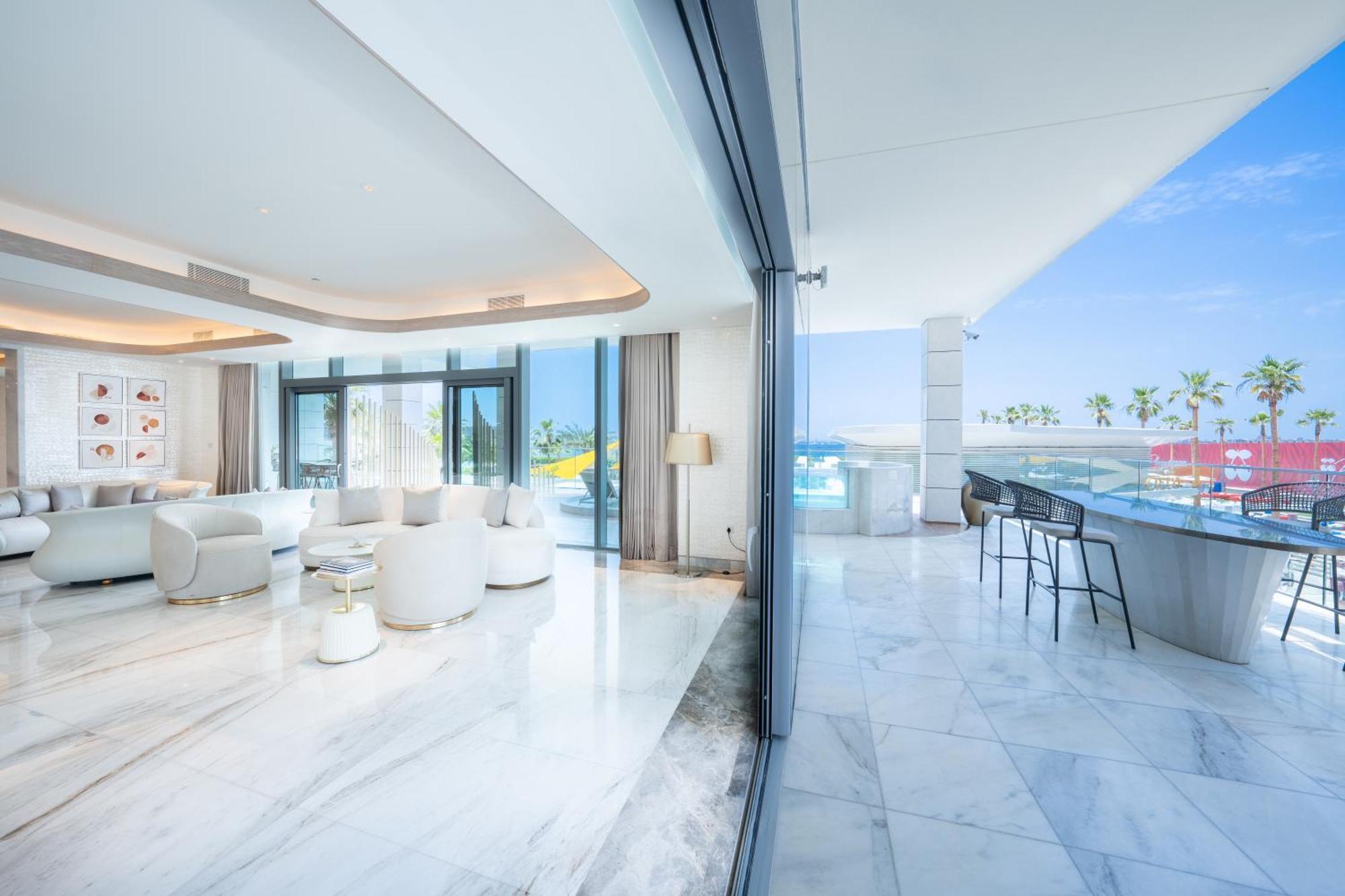 מלון דובאי Five Luxe מראה חיצוני תמונה Interior of the penthouse