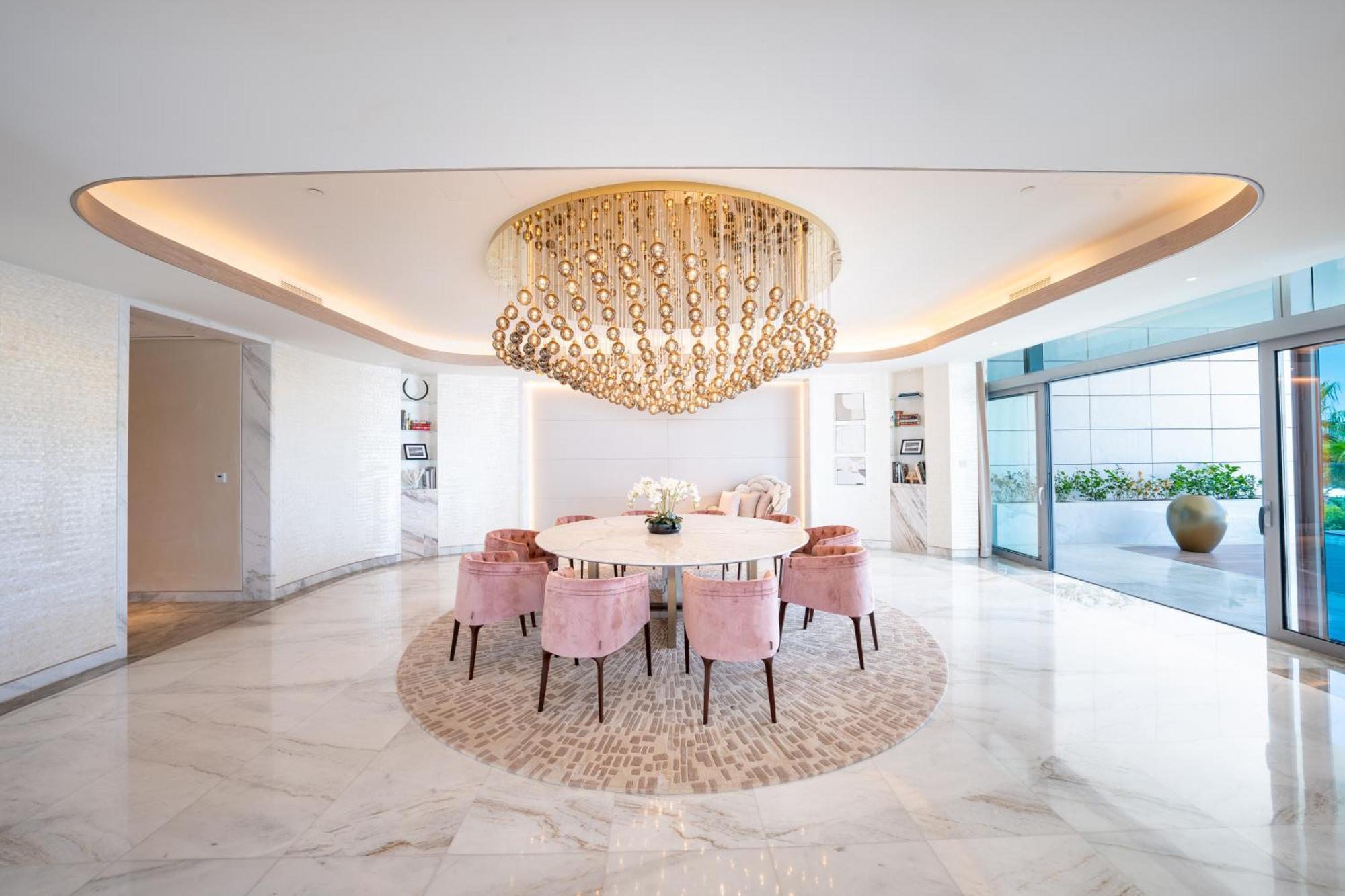 מלון דובאי Five Luxe מראה חיצוני תמונה Dining room